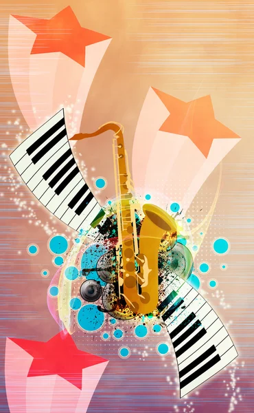 Music background — Stock Photo, Image