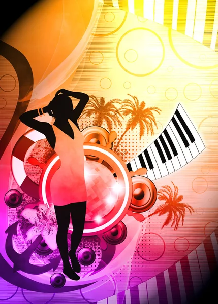 Music background — Stock Photo, Image