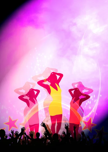 Party or concert background — Stock Photo, Image