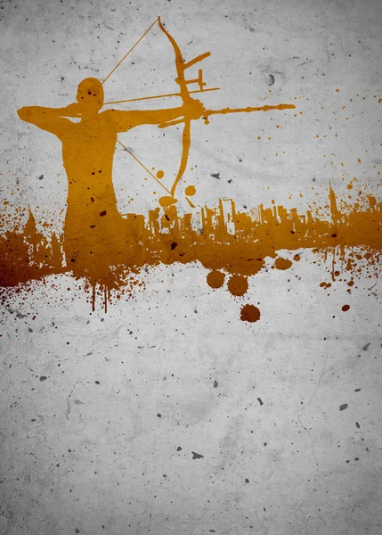 Archery background — Stock Photo, Image