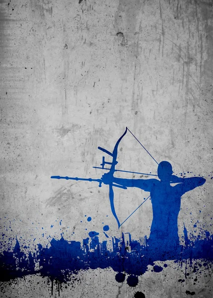 Archery background — Stock Photo, Image
