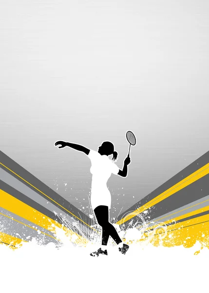 Badminton pozadí — Stock fotografie