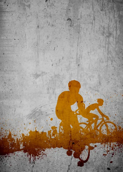 Ποδηλασία φόντο — Φωτογραφία Αρχείου