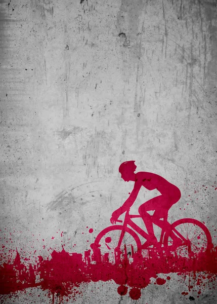 Arka plan Bisiklete binme — Stok fotoğraf