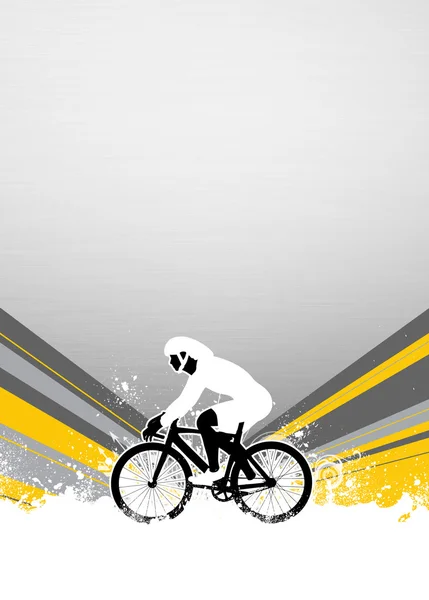 Cykling bakgrund — Stockfoto