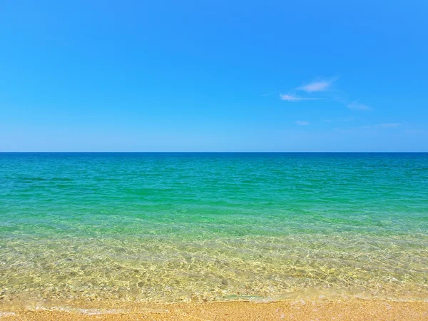 Turkosa havet — Stockfoto