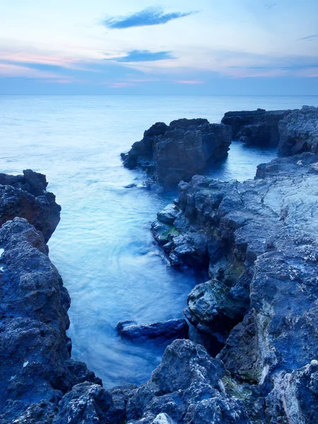 Stenen Zeekust — Stockfoto