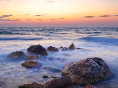 parlak deniz manzarası