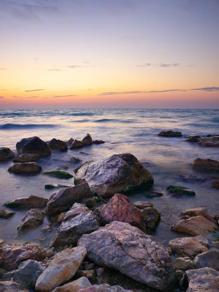 Luminoso paesaggio marino — Foto Stock