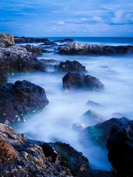 Capa-marinha e névoa — Fotografia de Stock