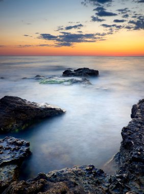 parlak deniz manzarası