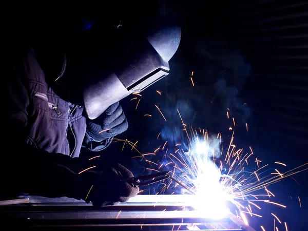 Bright welding. — Stock Photo, Image