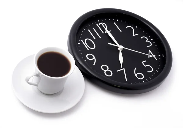 咖啡概念的时间 — 图库照片