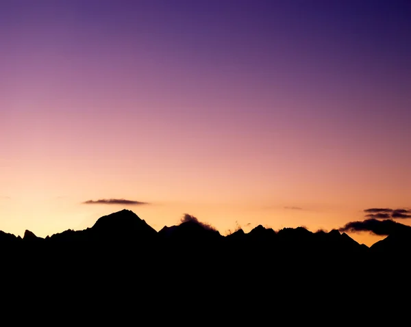 Bellissimo paesaggio montano — Foto Stock