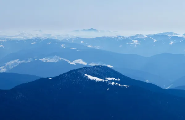 Ljusa ängen i berg. sammansättning av naturen — Stockfoto