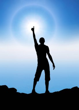 Dağın zirvesine kazananı