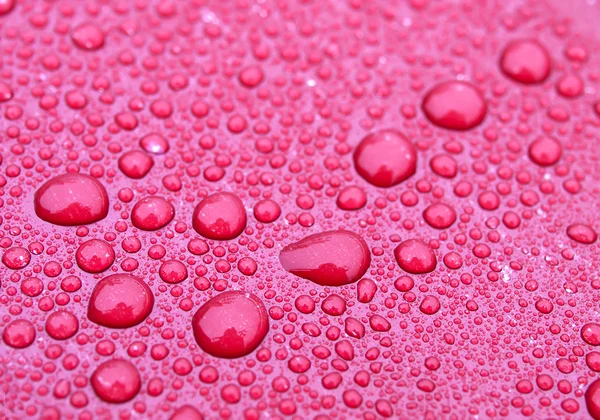 Water drops on surface — Stock Photo, Image