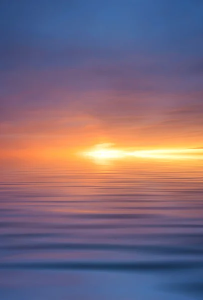 Matahari terbit di laut — Stok Foto