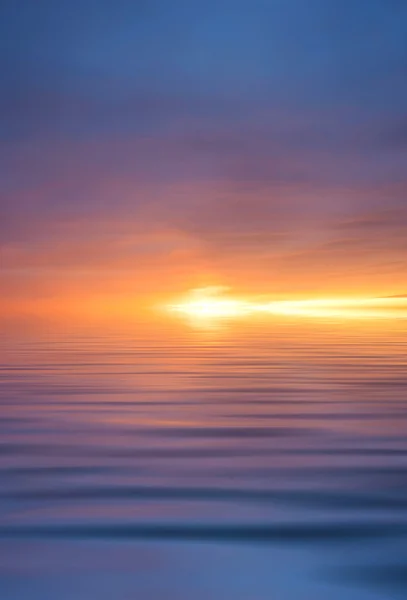 Soluppgång vid havet — Stockfoto