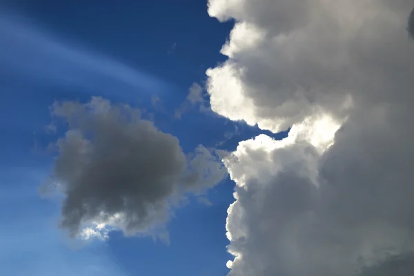 Awan dan ray — Stok Foto