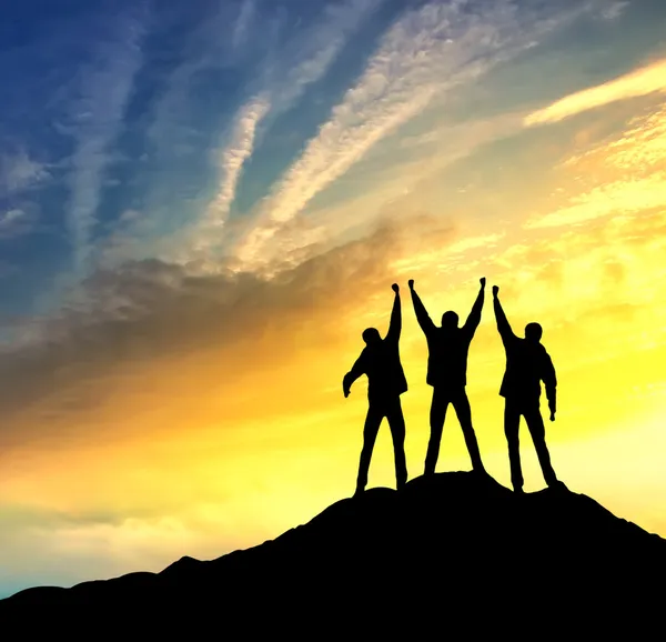 Climbers team — Stock Photo, Image