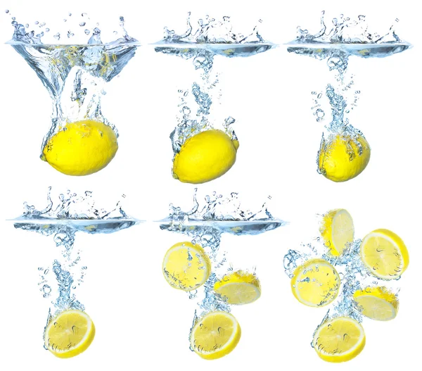 Sada citrony — Stock fotografie