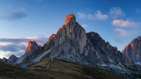 Giau Pass Dolomiten Italien Blick Auf Die Berge Und Hohen — Stockfoto