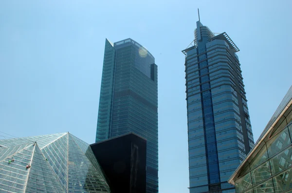 Chinese skyscrapers — Stock Photo, Image