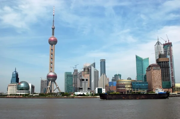 Shanghai city - överblick — Stockfoto