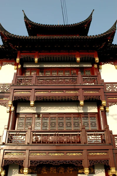 Traditionelle Architektur in Shanghai — Stockfoto