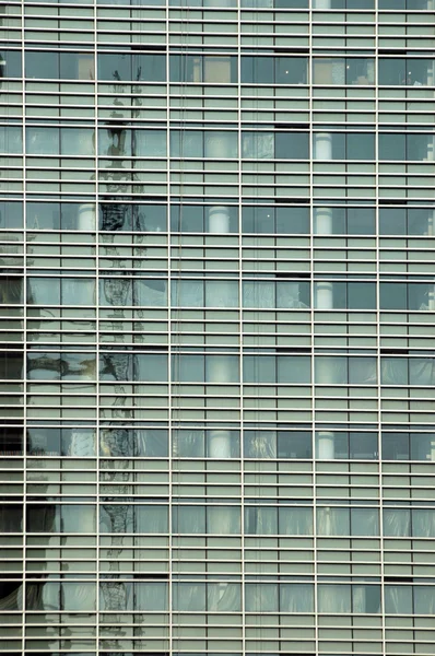 Modern Chinese skyscraper - closeup — Stock Photo, Image