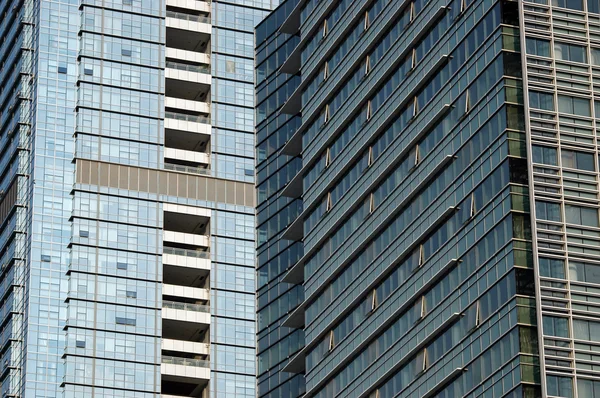 Moderner chinesischer Wolkenkratzer - Nahaufnahme — Stockfoto