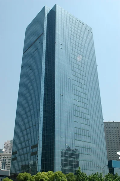 Moderní budova v Šanghaji — Stock fotografie