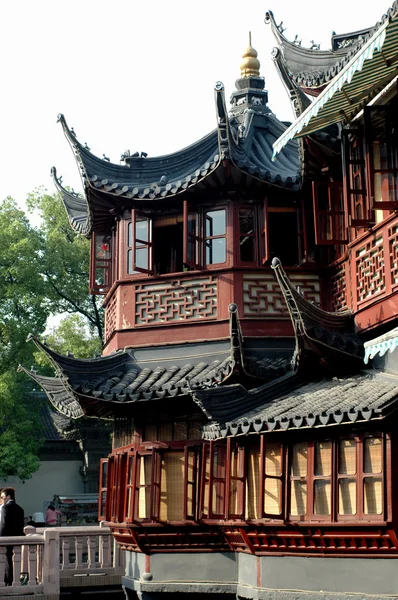 Παραδοσιακή κινεζική αρχιτεκτονική — Φωτογραφία Αρχείου