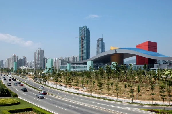 Shenzhen - modern kinesisk stad — Stockfoto