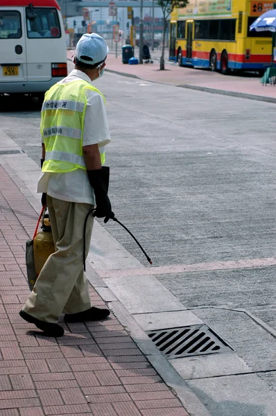 Hongkong dezinfekce — Stock fotografie