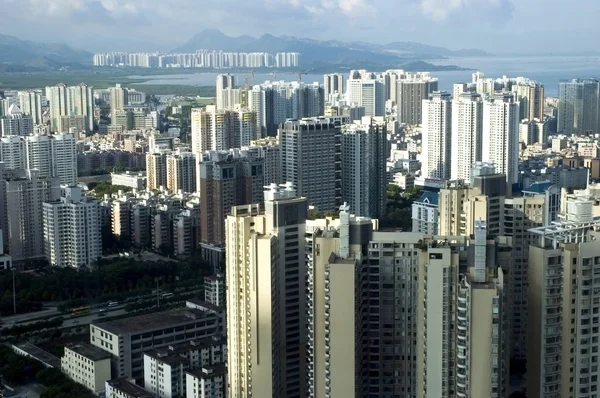 Chinese metropolis - Shenzhen — Stock Photo, Image