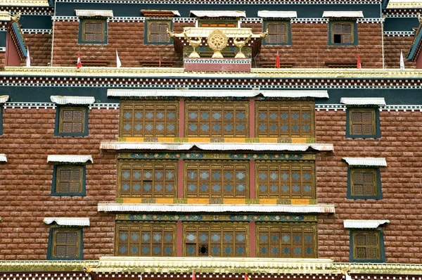 Architettura tibetana — Foto Stock