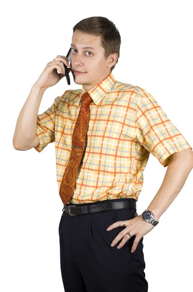 Young, elegant businessman — Stock Photo, Image