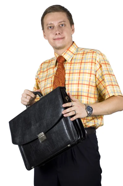 Young, elegant businessman — Stock Photo, Image