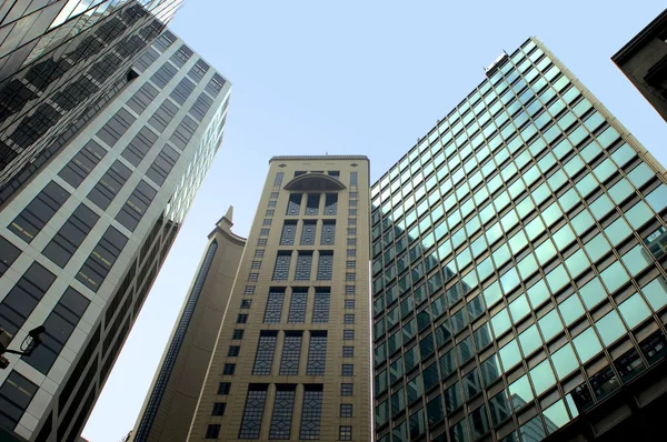 Hongkong modern skyscrapers — Stock Photo, Image