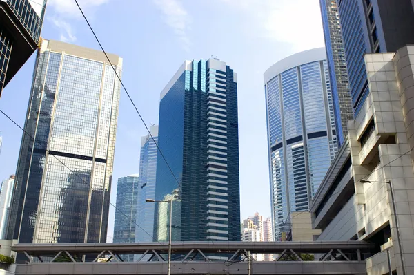 Modern épületek a Hongkong — Stock Fotó