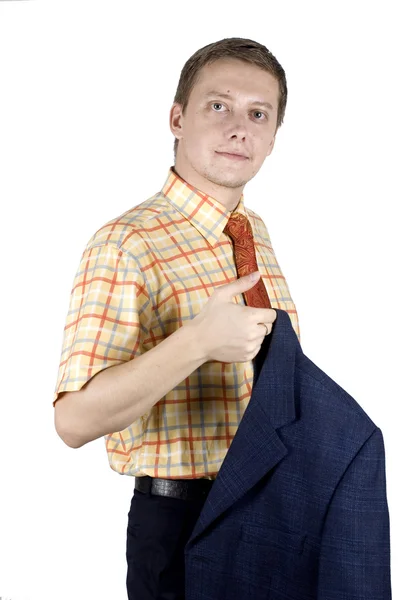 Confident, young businessman — Stock Photo, Image