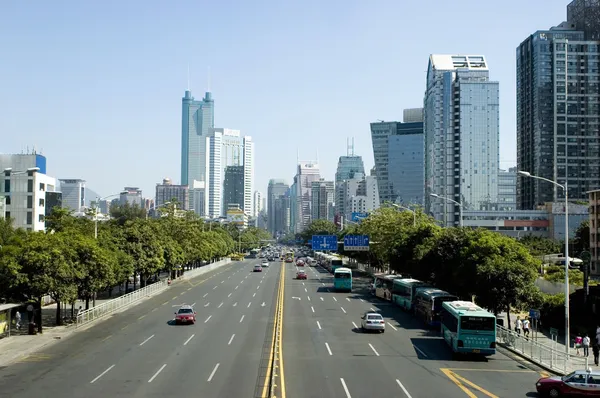 Shenzhen cityscape — Stock Photo, Image