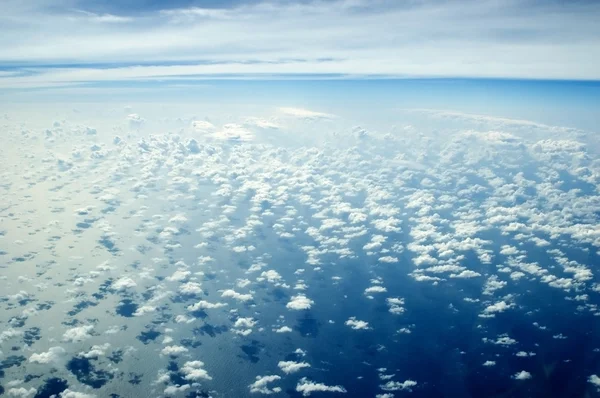 Skyscape sobre o Oceano Índico — Fotografia de Stock