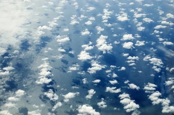 Skyscape sobre o Oceano Índico — Fotografia de Stock