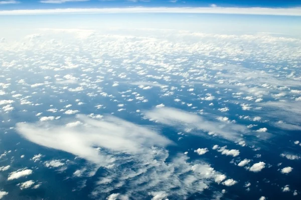 Skyscape sobre o Oceano Índico — Fotografia de Stock