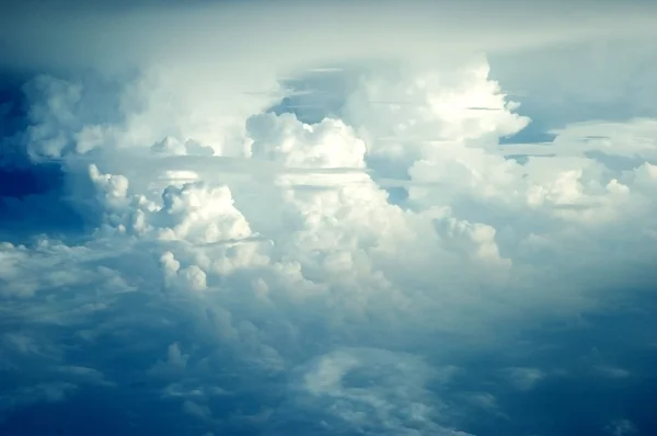 Nuvens acima da China — Fotografia de Stock