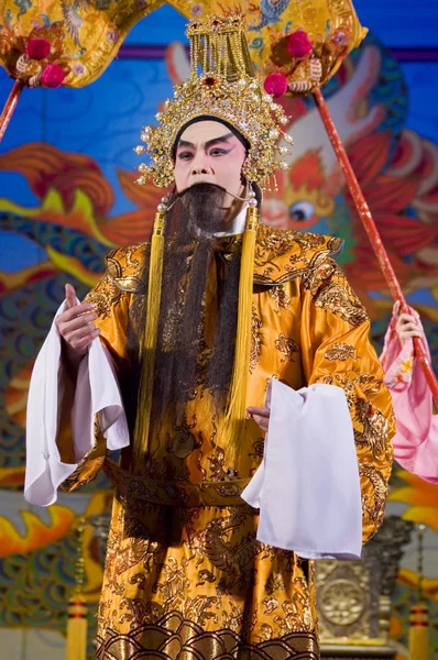 Chinesische Oper - uralter Herrscher — Stockfoto