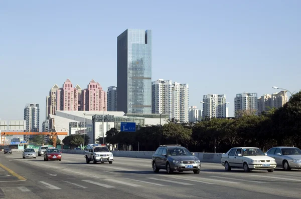 Shenzhen city, Çin — Stok fotoğraf